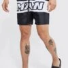 Mid Length Man Colourblock Swim Shorts