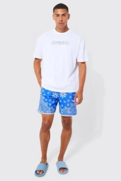 Oversized Official Tshirt & Bandana Swim Set