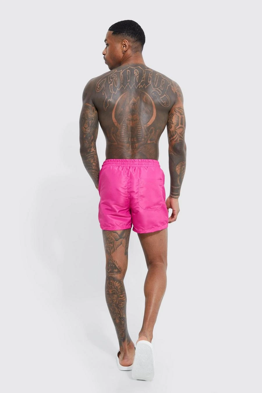 Short Length Limited Rubber Tab Swim Shorts 2 Short Length Limited Rubber Tab Swim Shorts - Image 2