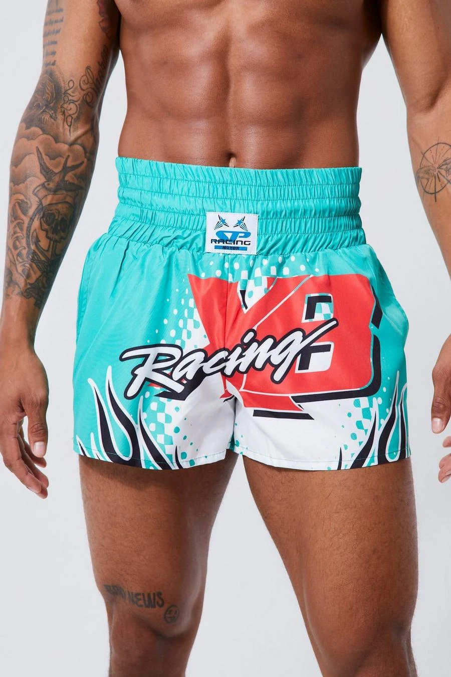 Racing Sport Fighter Swim Shorts 4 Racing Sport Fighter Swim Shorts - Image 4