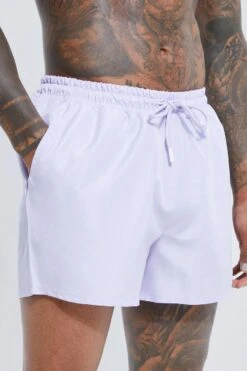 Short 2 Pack Plain Swim Shorts -Ocean Streetwear male multi short 2 pack plain swim shorts 3