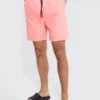 Tall Mid Length Plain Swim Shorts