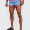 Boxer Ombre Printed Swim Short