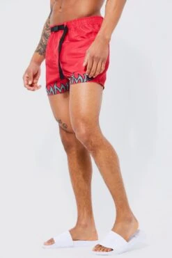 Cargo Flame Mid Swim Short