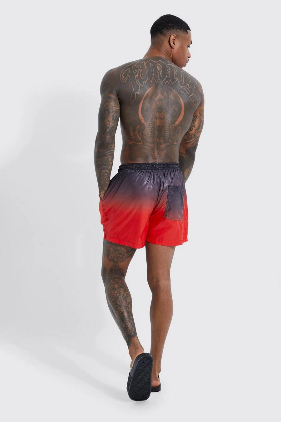 Mid Length Ombre Swim Shorts 2 Mid Length Ombre Swim Shorts - Image 2
