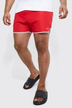 Plus Man Signature Runner Swim Short