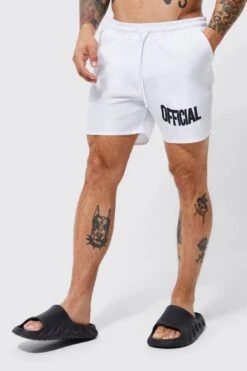 Mid Length Official Swim Shorts