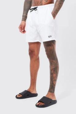 Original Man Mid Length Swim Shorts